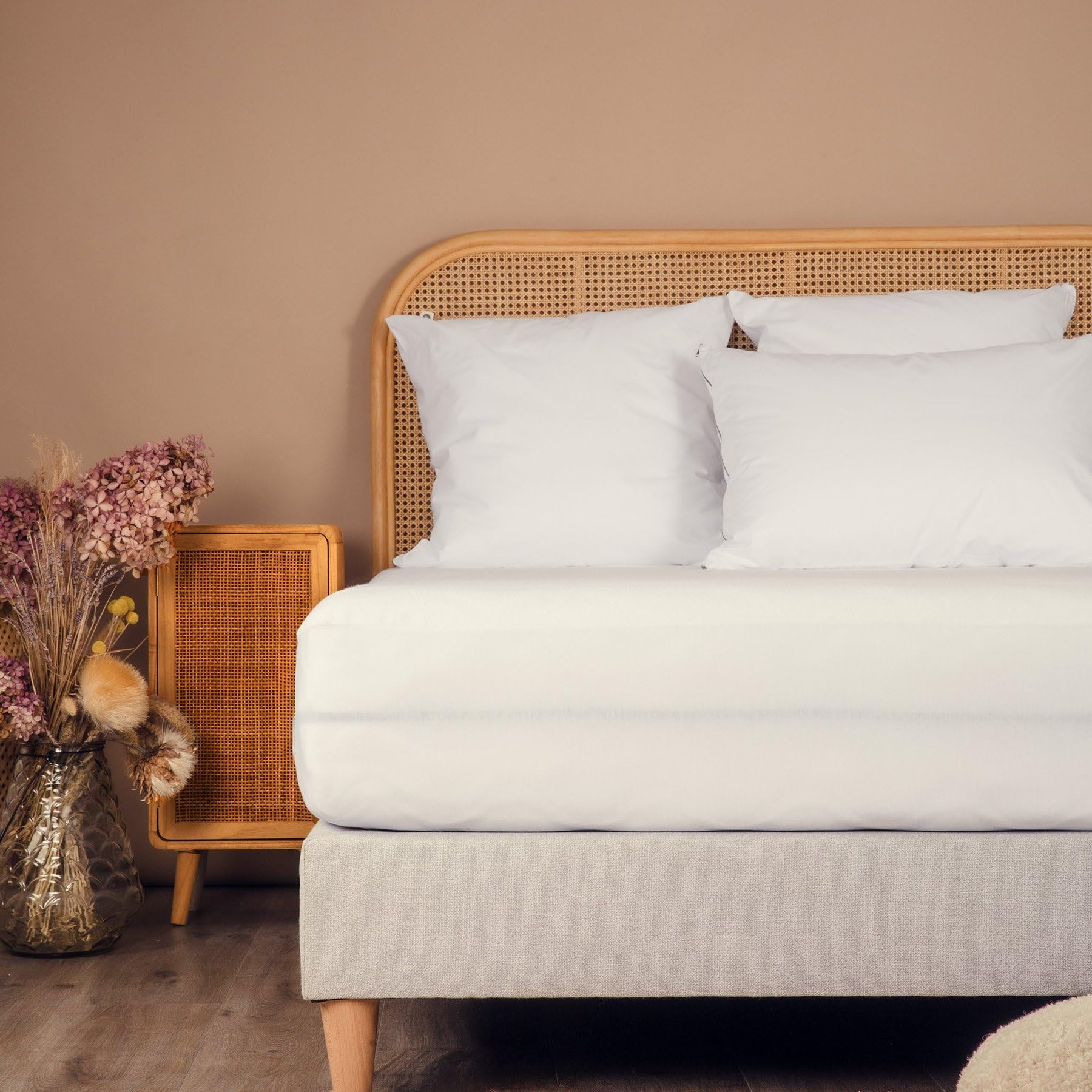 Protège matelas 180x200 imperméable Kadolis alèse coton bio sans PVC étanche