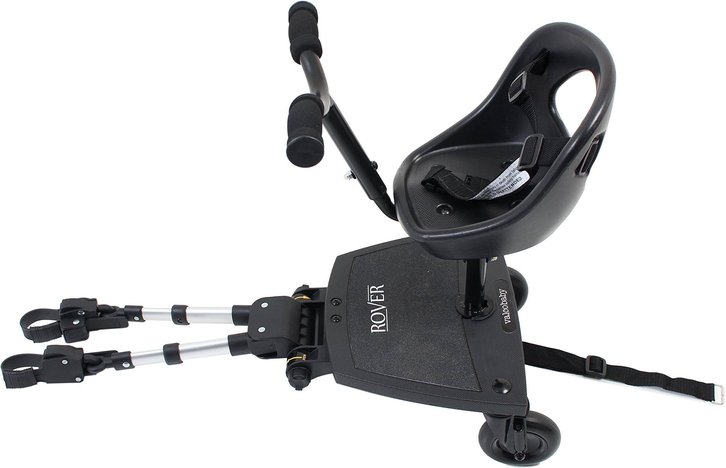 Valco Baby Rover Rider Stroller Board - Universal Rider Board with Toddler Stroller Attachment and Seat Connector