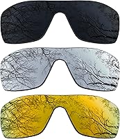 Vista 1 de ToughAsNails 3 pares de lentes de repuesto polarizadas para Oakley Oil Rig Pack-BS25