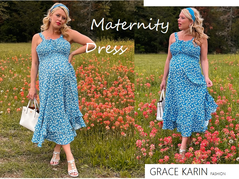 GRACE KARIN Dames Zomer Midi Jurk Mouwloos Vierkante Hals A-lijn Zonnejurk, Zwart, XL