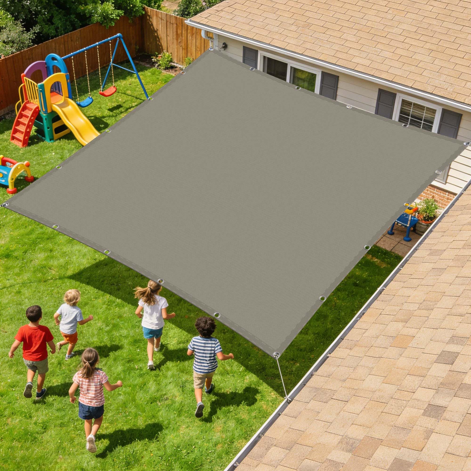 Toiles pour patio contre la chaleur forte voile d'ombrage 150x360 cm