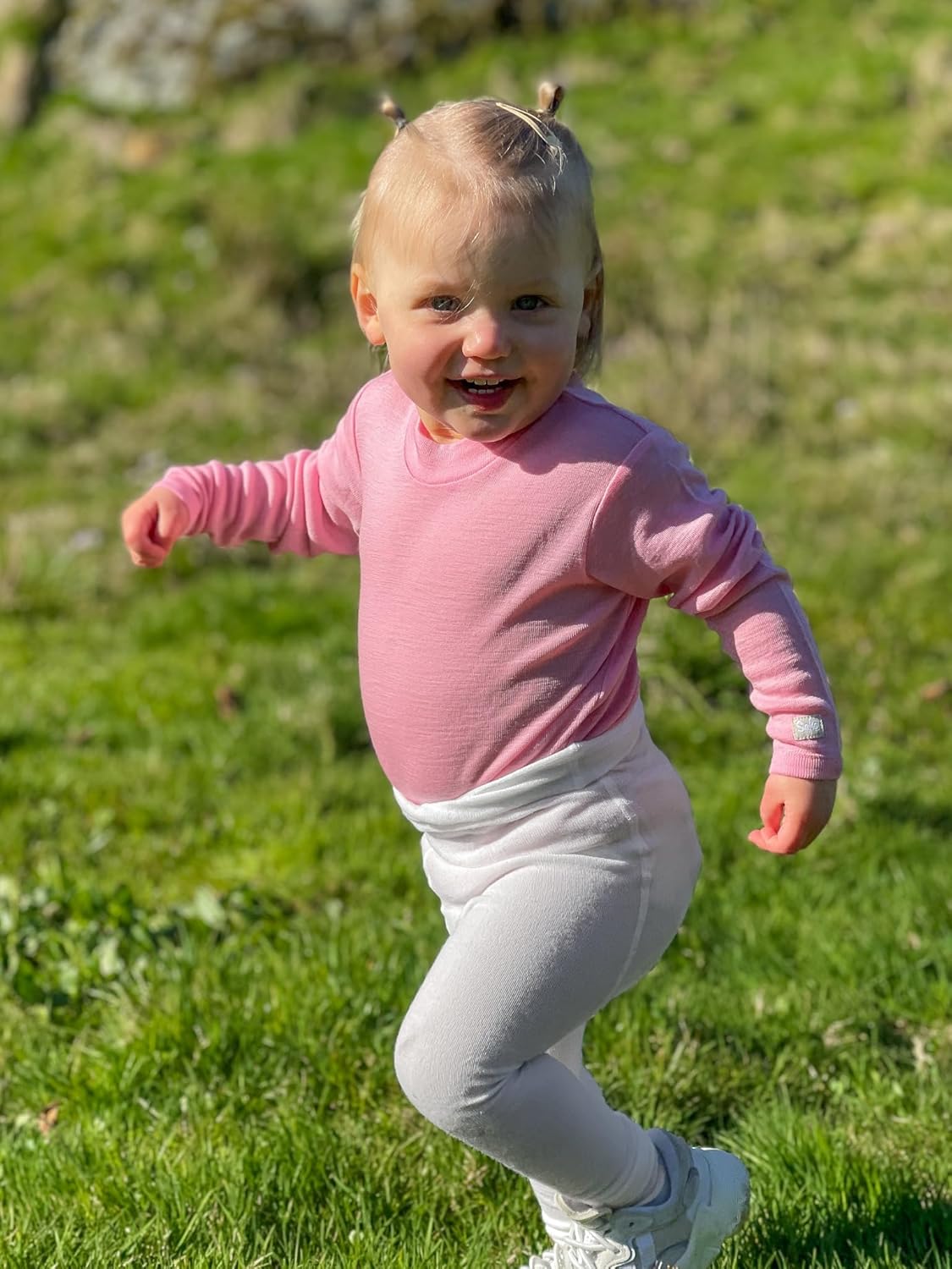 SAFA - Merino Wool Tights for Baby and Toddler, Closed Toe, Soft and Breathable - Image 5