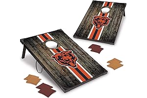 Chicago Bears NFL Unisex 2' x 3' MDF Deluxe Cornhole Set