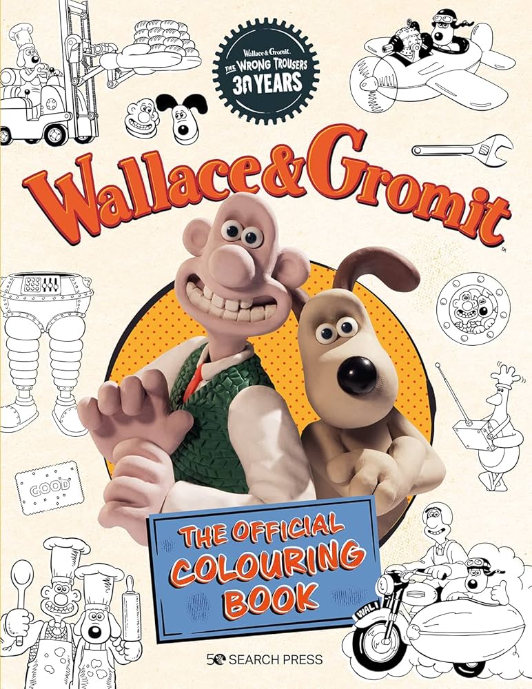 Wallace & Gromit - The Official Colouring Book: Aardman