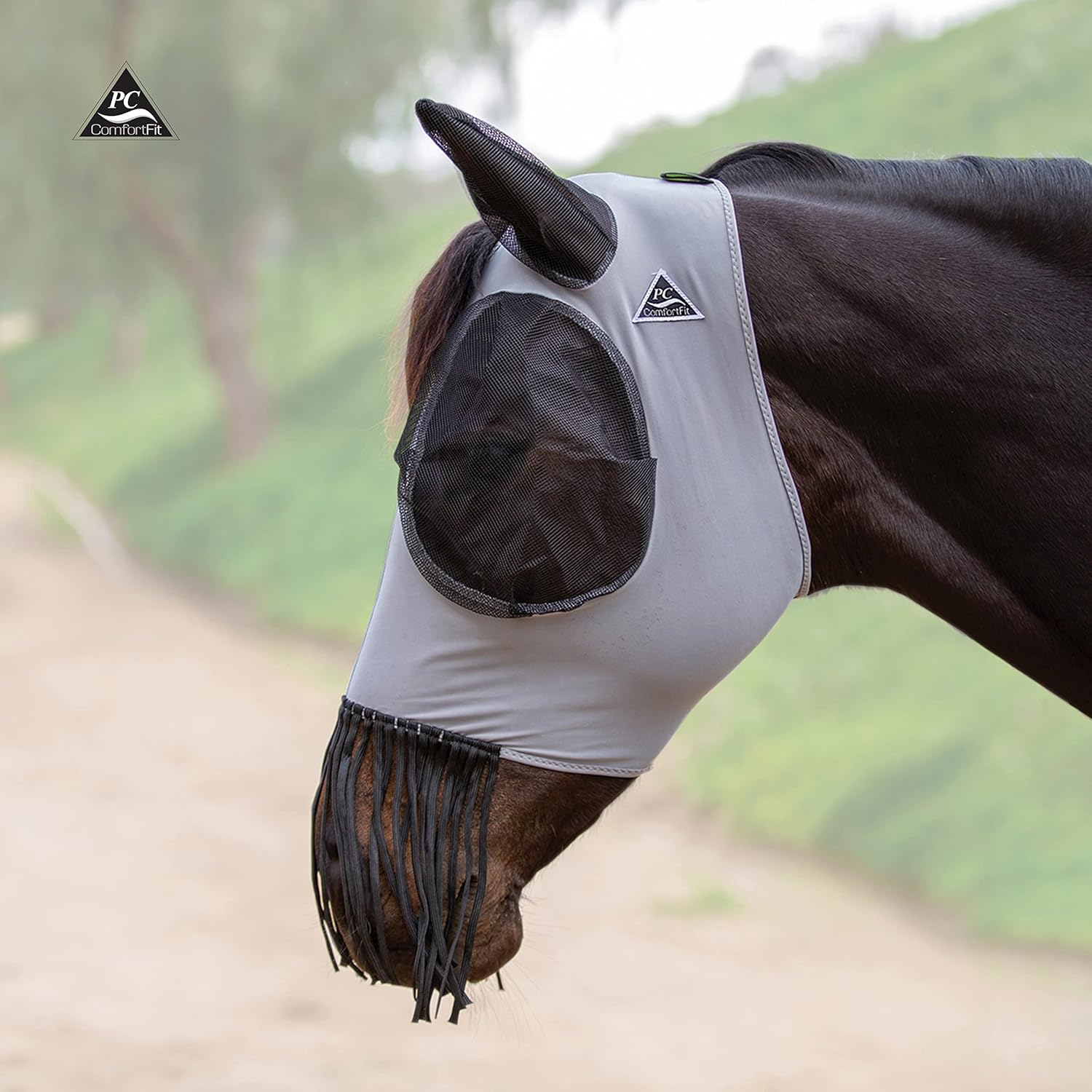 Comfort-Fit Deluxe Fly Mask (Horse) : Pet Supplies