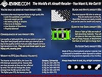 Vista 5 de Evike Airsoft - Swiss Arms Licencia Full Auto Select Fire 226 AEP Airsoft Paquete de pistola (Color: Negro)