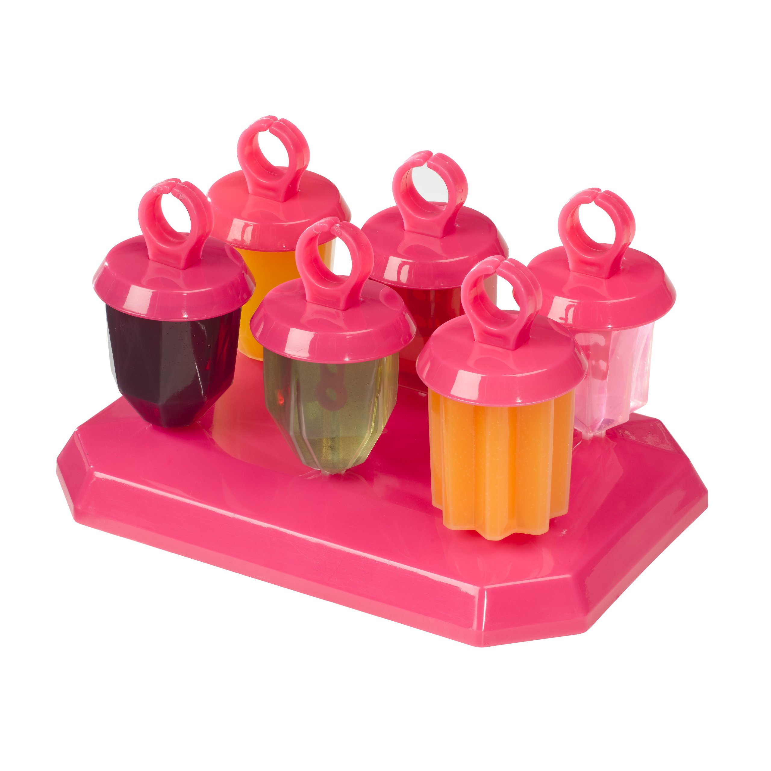 Tala Jewelled Ring Lolly Moulds, Multi-Colour