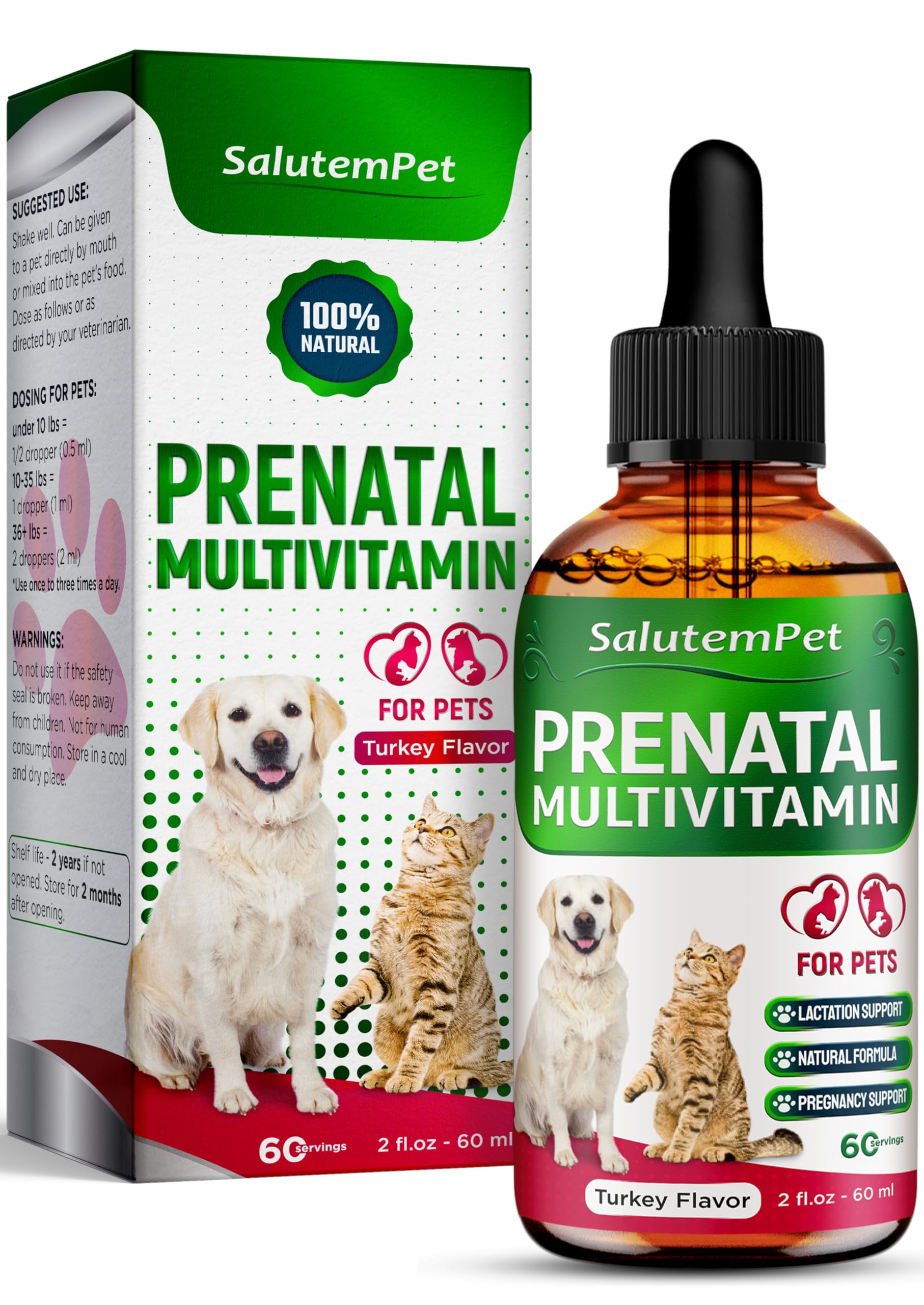 SalutemPet Prenatal Multivitamin