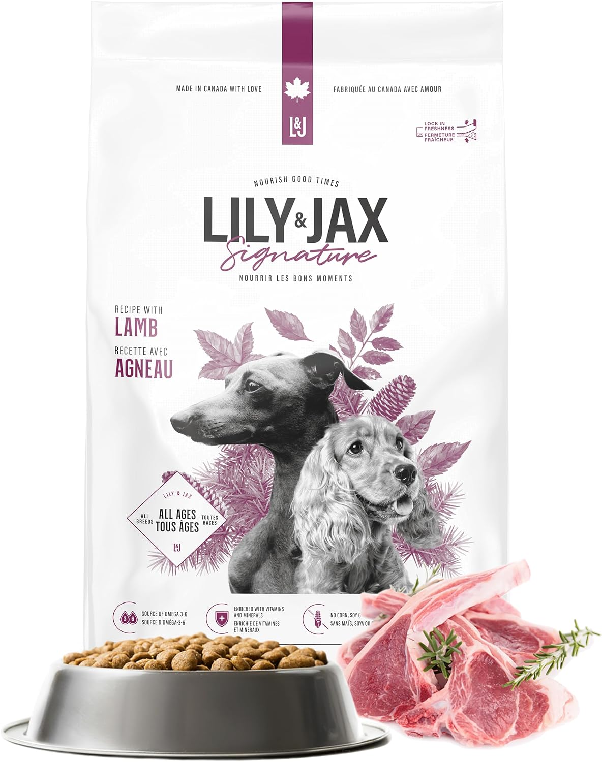 Dry Dog Food No Corn or Soy Protein Rich Puppy Food Adult Dog