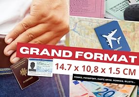 JUGNAW Portefeuille Homme En Cuir PU Marron - Compact, 4 Cartes + Porte-Monnaie Zippé, Cadeau Idéal Anniversaire & Saint Valentin