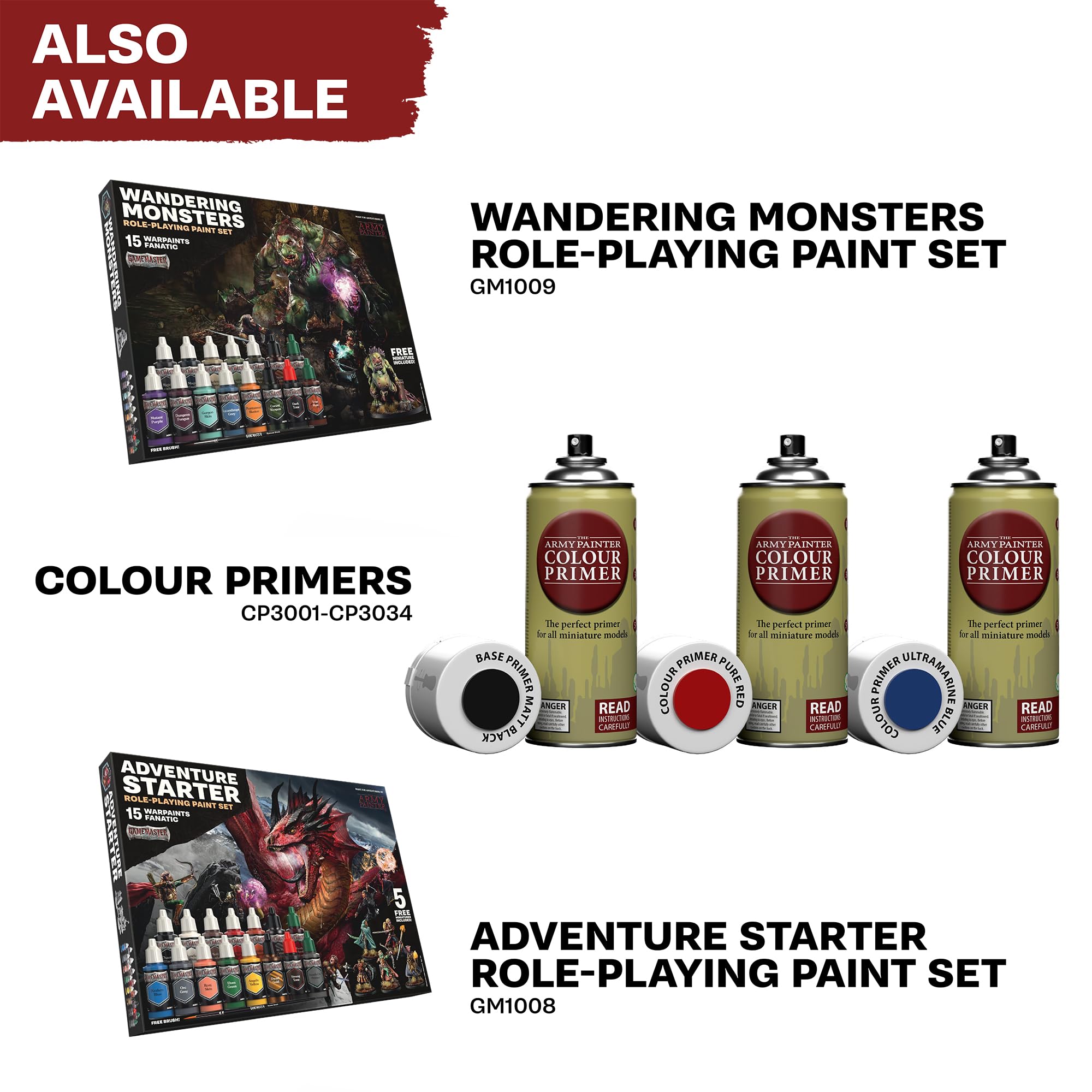 The Army Painter, GameMaster: Wilderness Adventures Set Combo, 15 x 18 ml