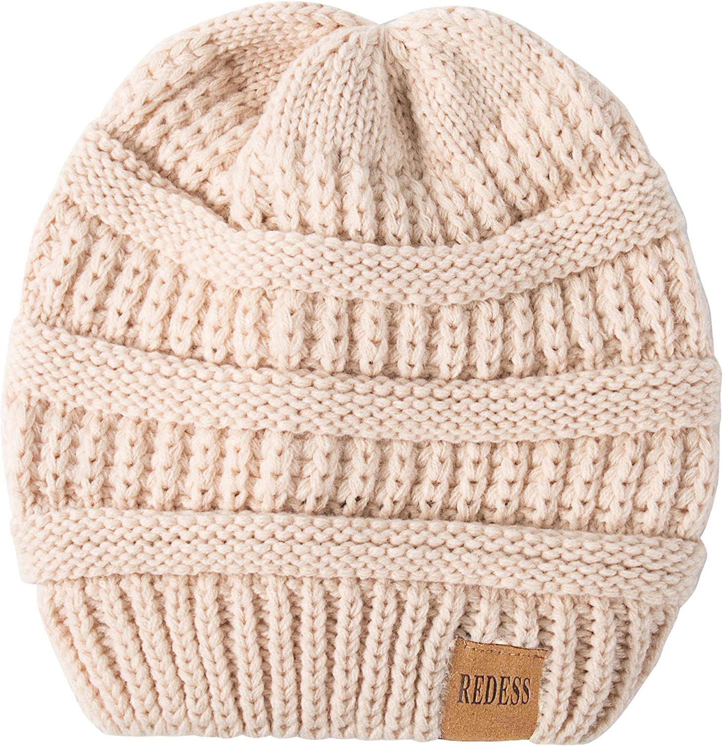 REDESS Slouchy Beanie Hat per Uomo e Donna Winter Warm Chunky Soft Oversize Cable Knit cap