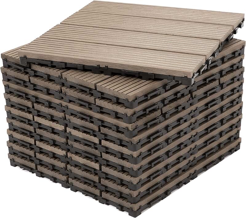 Amazon.co.uk composite decking tiles