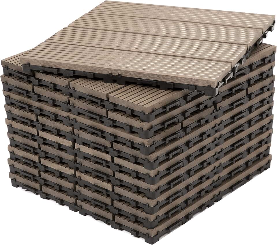 Amazon.co.uk composite decking tiles