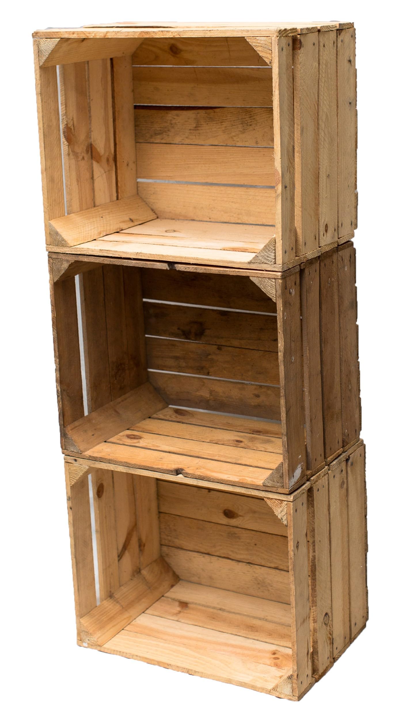 Vintage Obstkisten im 3er Set