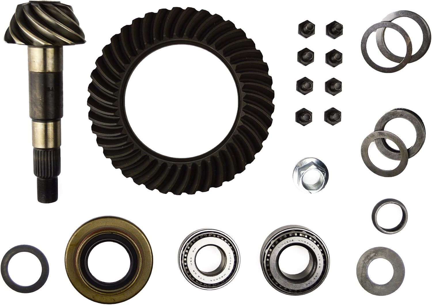 Spicer 707359-4X Differential Ring and Pinion Gear Set for DANA 35, 4.1 Ratio