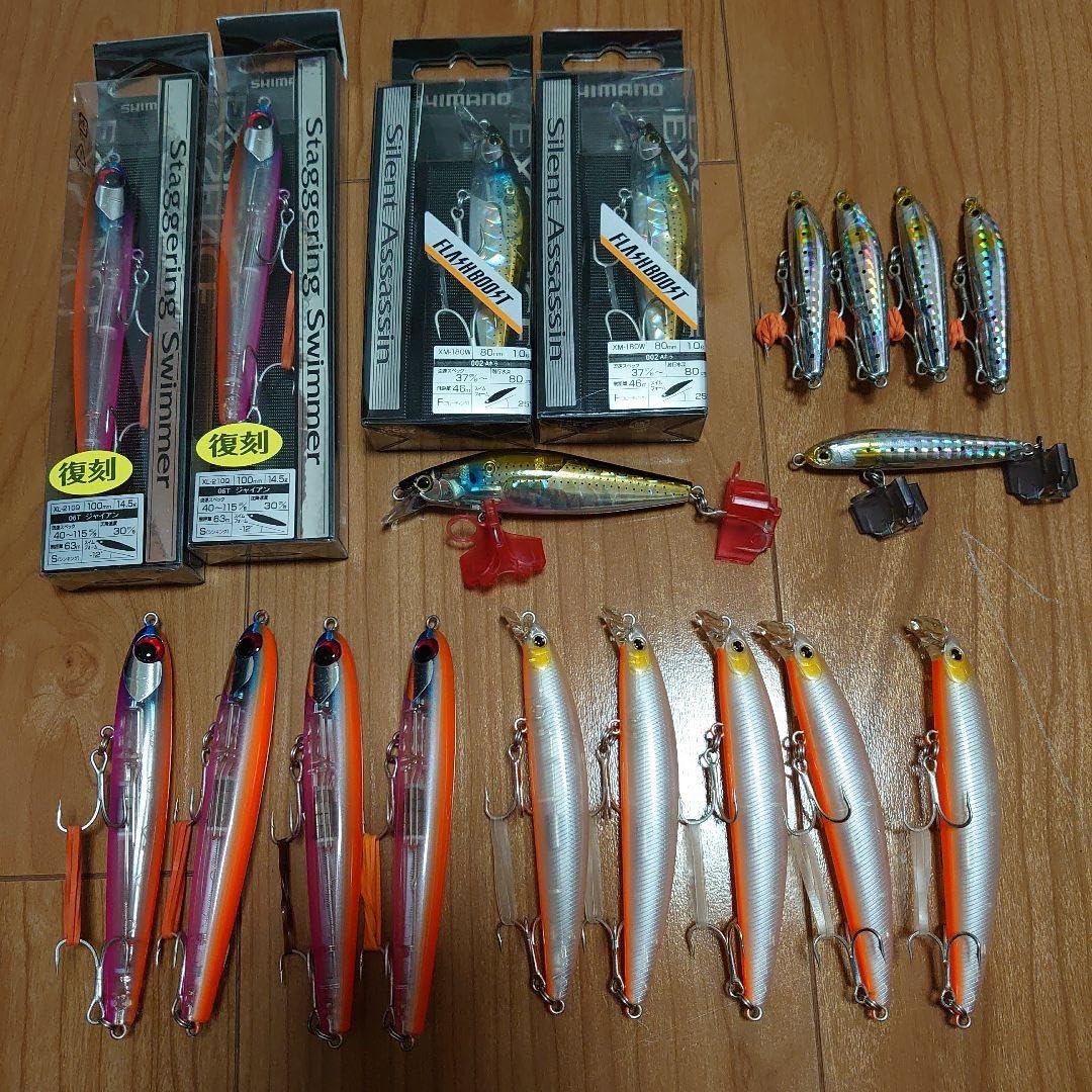 シマノ スタッガリングスイマー トライデント サイレントアサシン Amazon.co.jp: スタッガリングスイマー サイレントアサシン セット