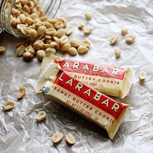 Miniatura 4 de Larabar - Galleta de mantequilla de maní barras veganas de frutas y nueces sin gluten 10 unidades