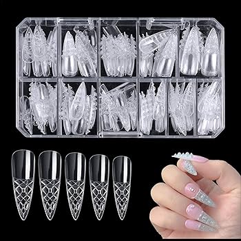 Amazon | Patonde ネイルチップ,フェイクネイルチップ | ネイル