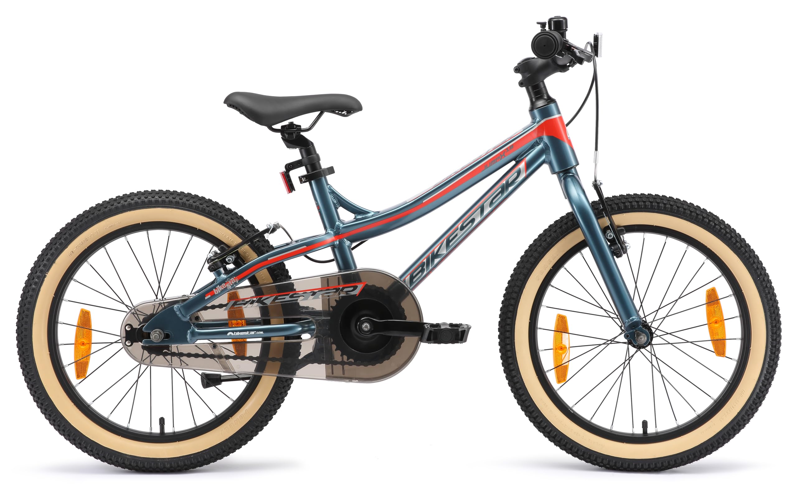 BIKESTAR Vélo Enfant en Aluminium, Garcons et Filles de 5 Ans | Bicyclette de Montagne VTT 18 Pouces avec Freins en V | Vert