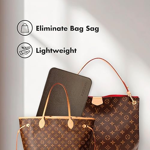 Miniatura 2 de Speedy - Moldeador de 30 bases, moldeador de bolsas marrón para bolsas LV Speedy y otras bolsas LV, cuero vegano (marrón, Speedy 30)
