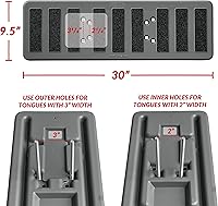 Vista 7 de Wise 101 - The Plank - Plataforma de pasarela de lengua para remolque de barco, color gris