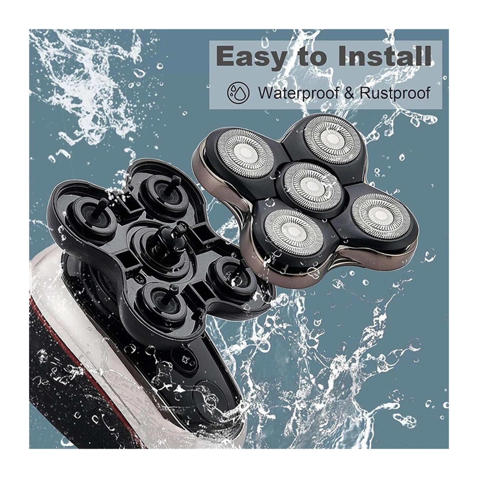 Testina di ricambio for rasoio, compatibile con Remington,