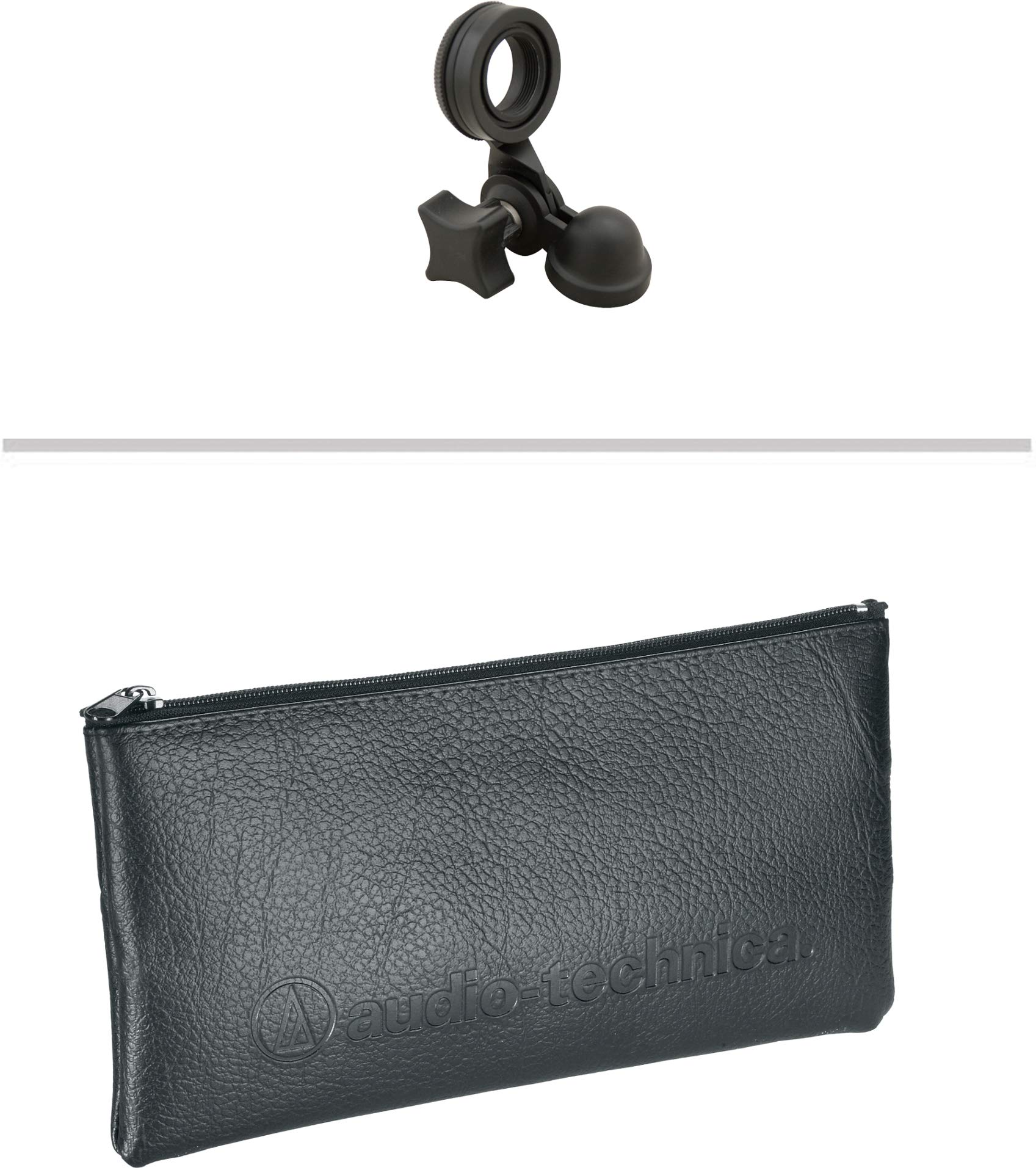 Audio-Technica AT2020 Condenser Studio Microphone with Studio Headphones, Knox Gear Pop Filter, Boom Arm, Shock Mount and XLR Cable - Image 5