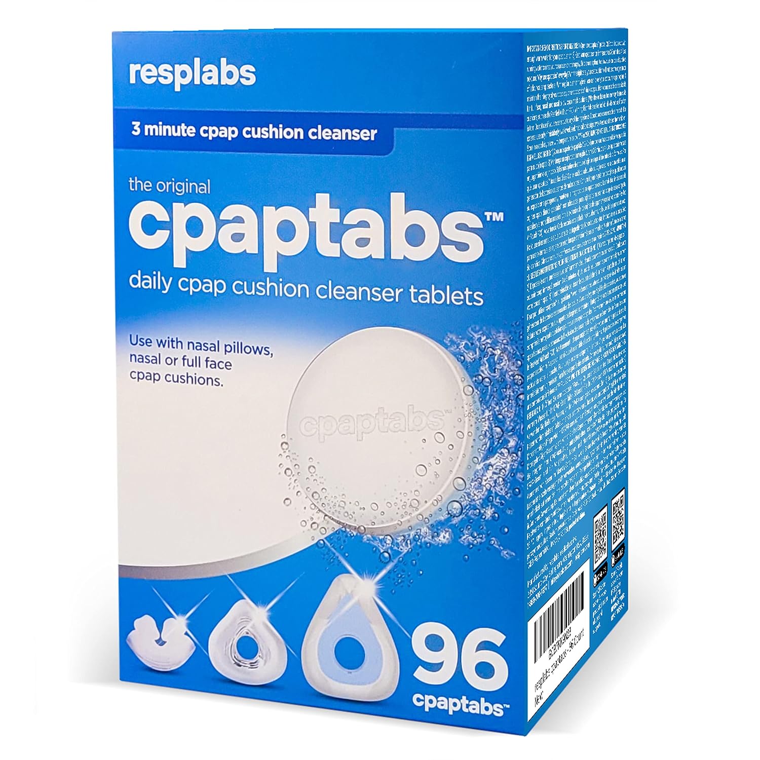 cpaptabs CPAP Mask Cushion Cleaner Tablets by resplabs 3 Month Supply
