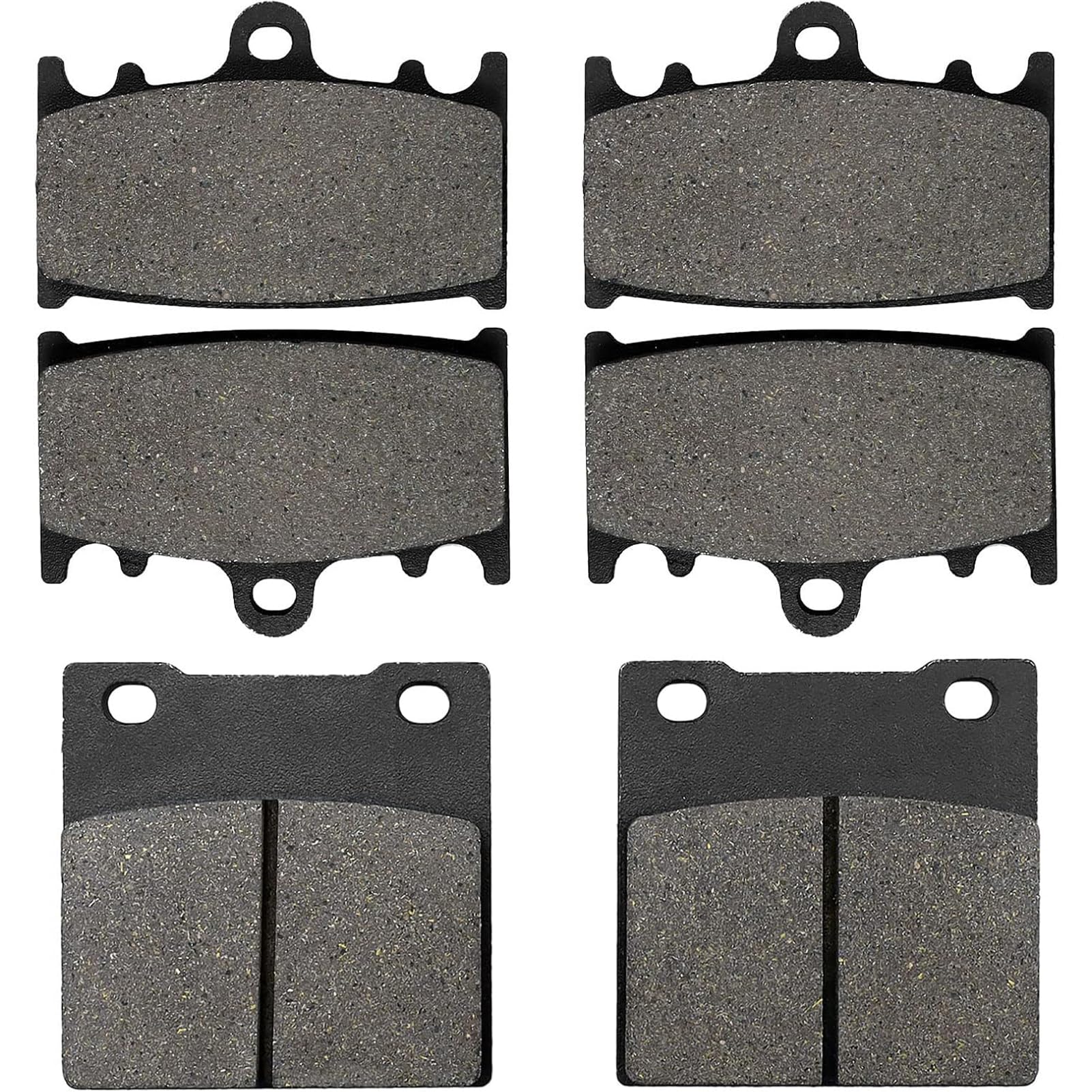 LOCOPOW Brake Pads for Suzuki GSXR 600 1997-2003 / GSXR 750 2000-2003 / TL 1000 S 1997-2001 Front and Rear
