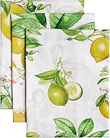 Vista 24 de Maison d' Hermine - Juego de 3 toallas cocina 100 % algodón, suaves, paños multiusos de barra y platos para regalar, cenas, fiestas bufé