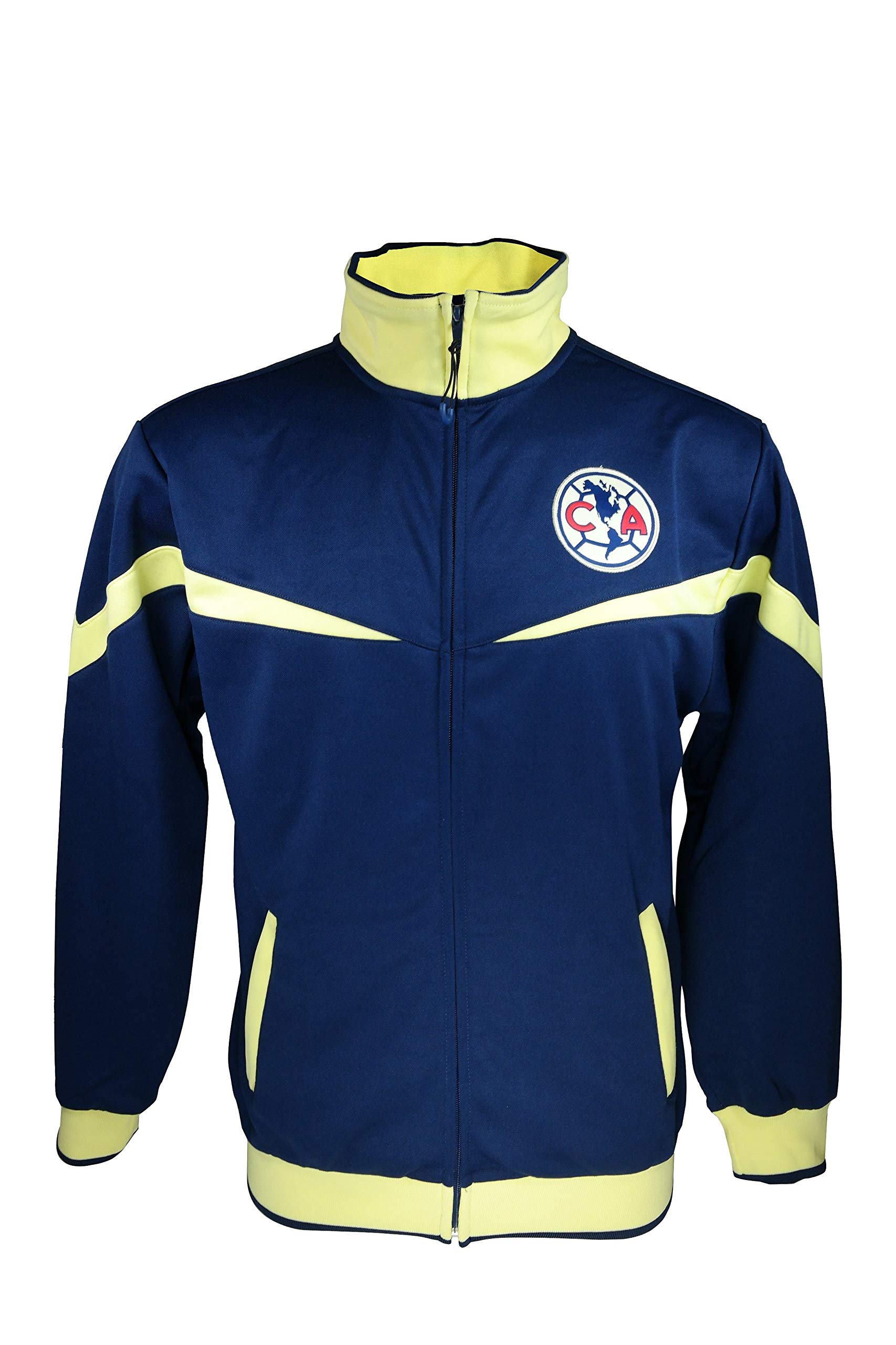 Icon Sports Men Club America Official Zipper Soccer Jacket XL 033