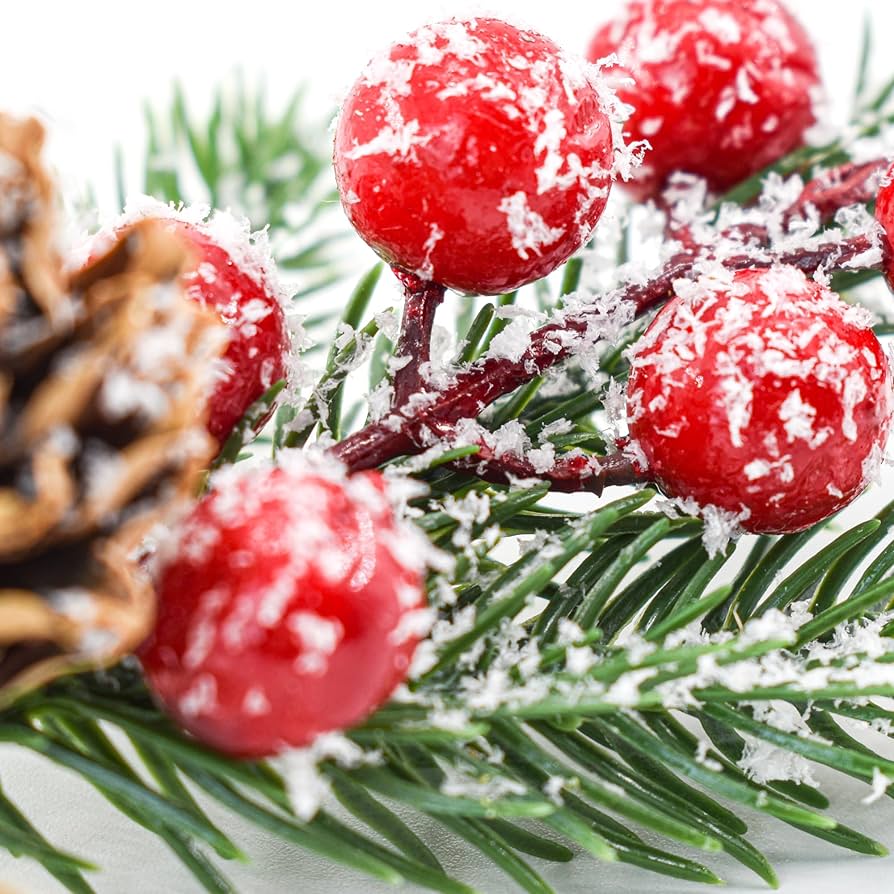 Amazon|Bacucine クリスマス 人工松ピック 12個セット クリスマス Amazon|Bacucine クリスマス 人工松ピック 12個セット クリスマス