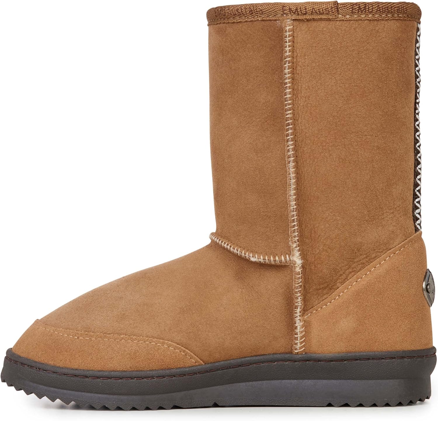 EMU Australia Platinum Outback Lo Mens Real Sheepskin Boots Australian Made Size 10 EMU Boots