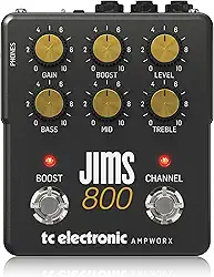 PEDAL TC ELECTRONIC JIMS 800 PREAMP