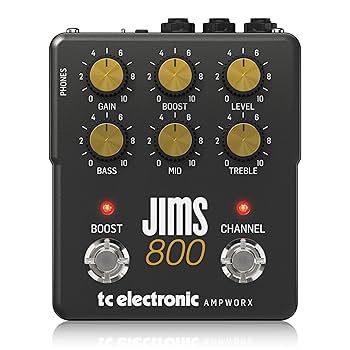 Amazon.com: TC Electronic JIMS 800 PREAMP Guitar Pedal