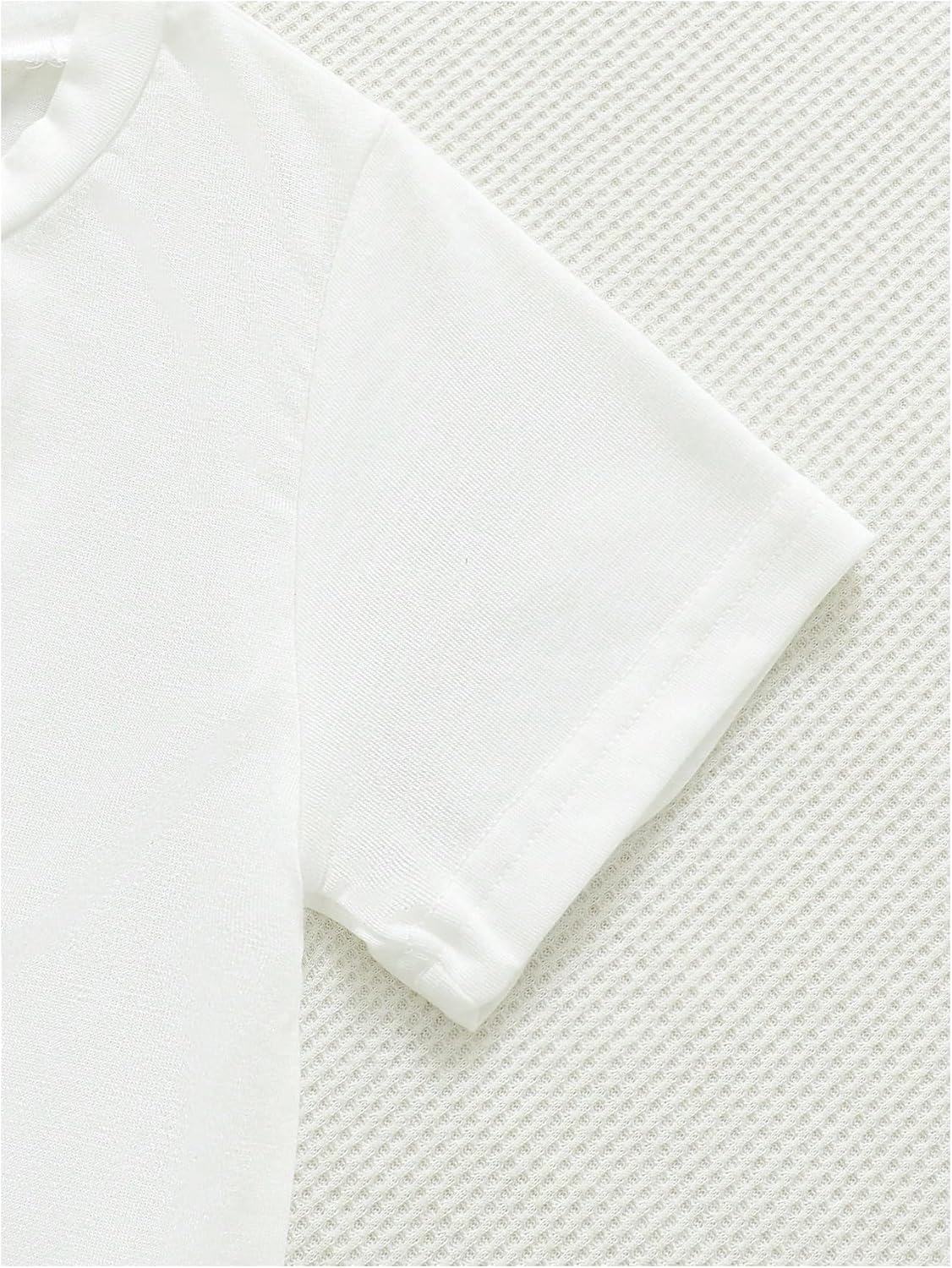 SOLY HUX Toddler Girl's Graphic tees Short Sleeve Crew Neck t Shirt Casual Summer tee Tops 4 Piece Set - Image 3