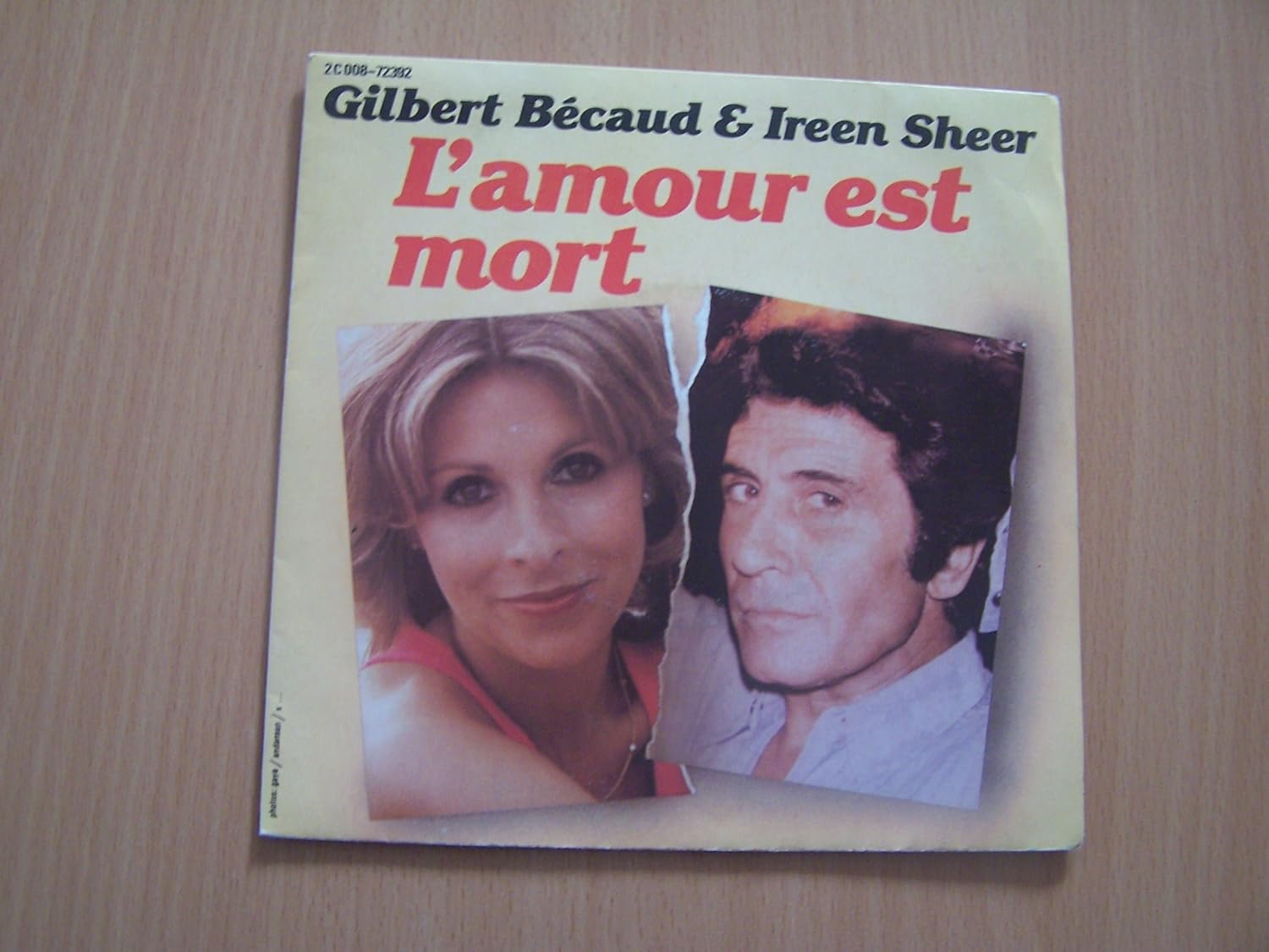 L Amour Est Mort Vahine Des Vahines 45 Tours 7 Gilbert Becaud Ireen Sheer Amazon Fr Cd Et Vinyles