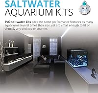 Vista 2 de Fluval Evo XII Kit de acuario de agua salada, 13.5 galones – Tanque de peces de agua salada con LED con capacidad de arrecife, filtración eficiente