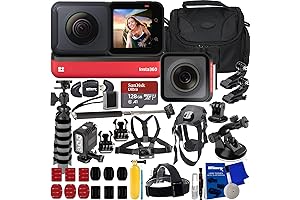 Insta360 ONE RS Twin Edition with 34 Accessories