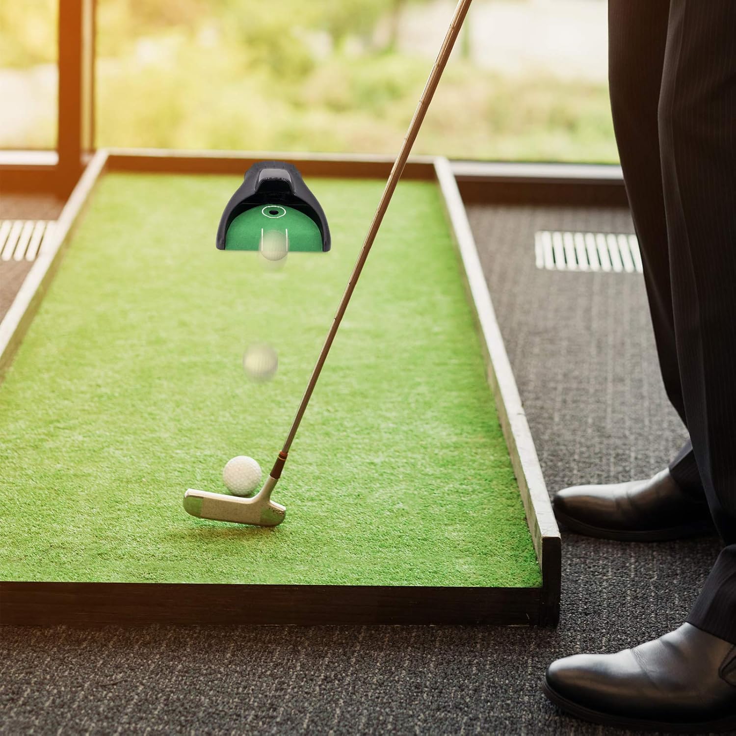 ShawFly New upgraded Golf Putting Trainer Golf Putting Machine