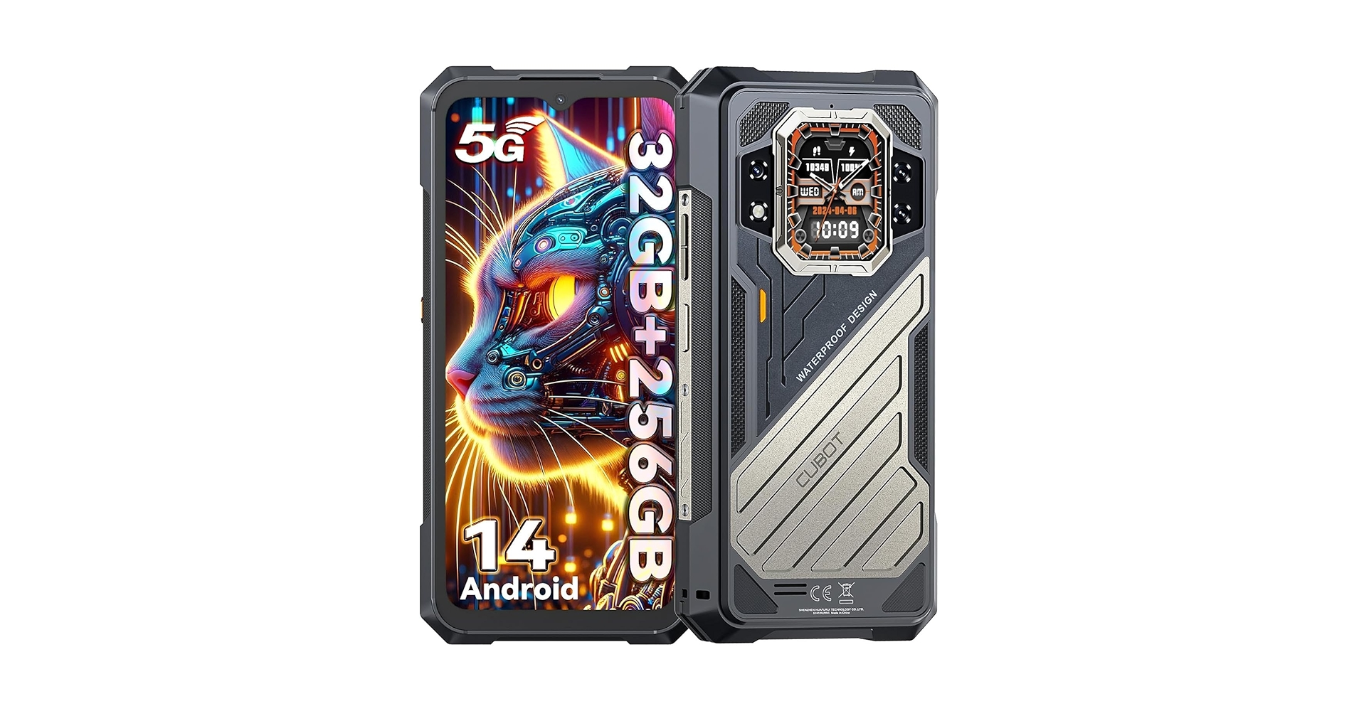 Amazon.com: CUBOT King Kong X Rugged Smartphone 5G - 32GB+