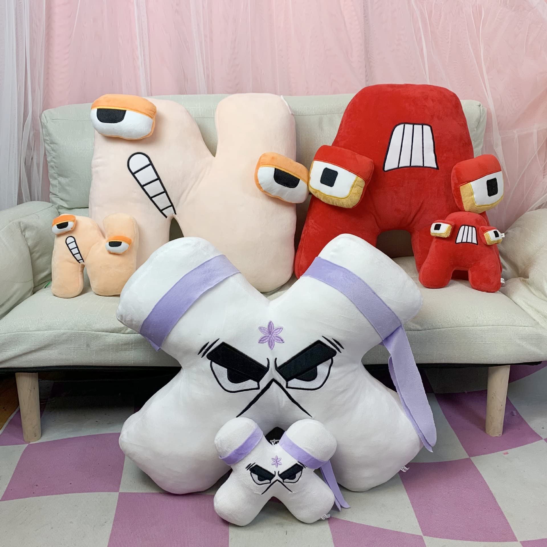 Amazon.co.jp: [Hushan] 対応 アルファベット ロア ぬいぐるみ 大人