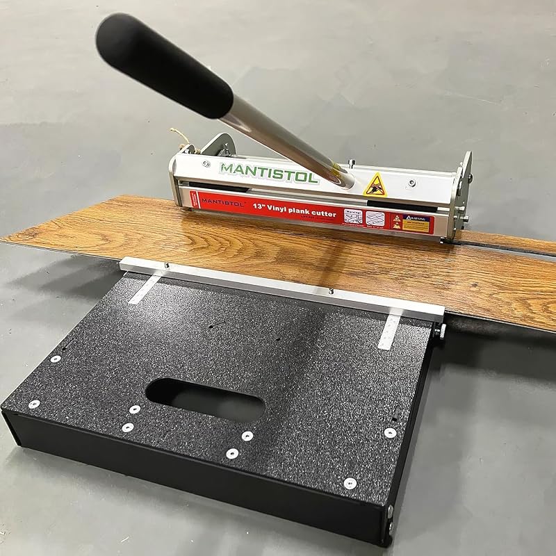 13" Pro SPC, LVP, LVT, WPC, LSPC, VSPC, ABC, VCT, PVC y Rigid Core Vinyl Flooring Cutter LVT-330; ¡Cortes de hasta 5/16" (8 mm) de espesor !