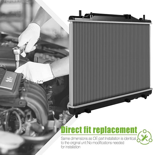 Miniatura 3 de SCITOO Radiador 2731 apto para Cadillac 2004-2007 para CTS