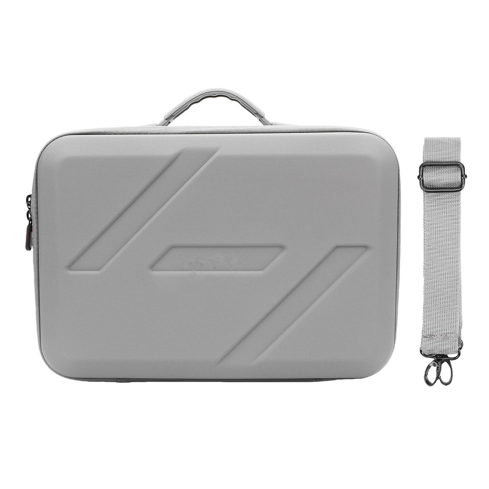 Etui na Drona z Paskiem na ramię, Czarne, dla Mini 5 Pro | Wodoodporna, twarda torba do przechowywania z precyzyjnymi przegródkami na pilota, baterię, ładowarkę, kabel i śmigło