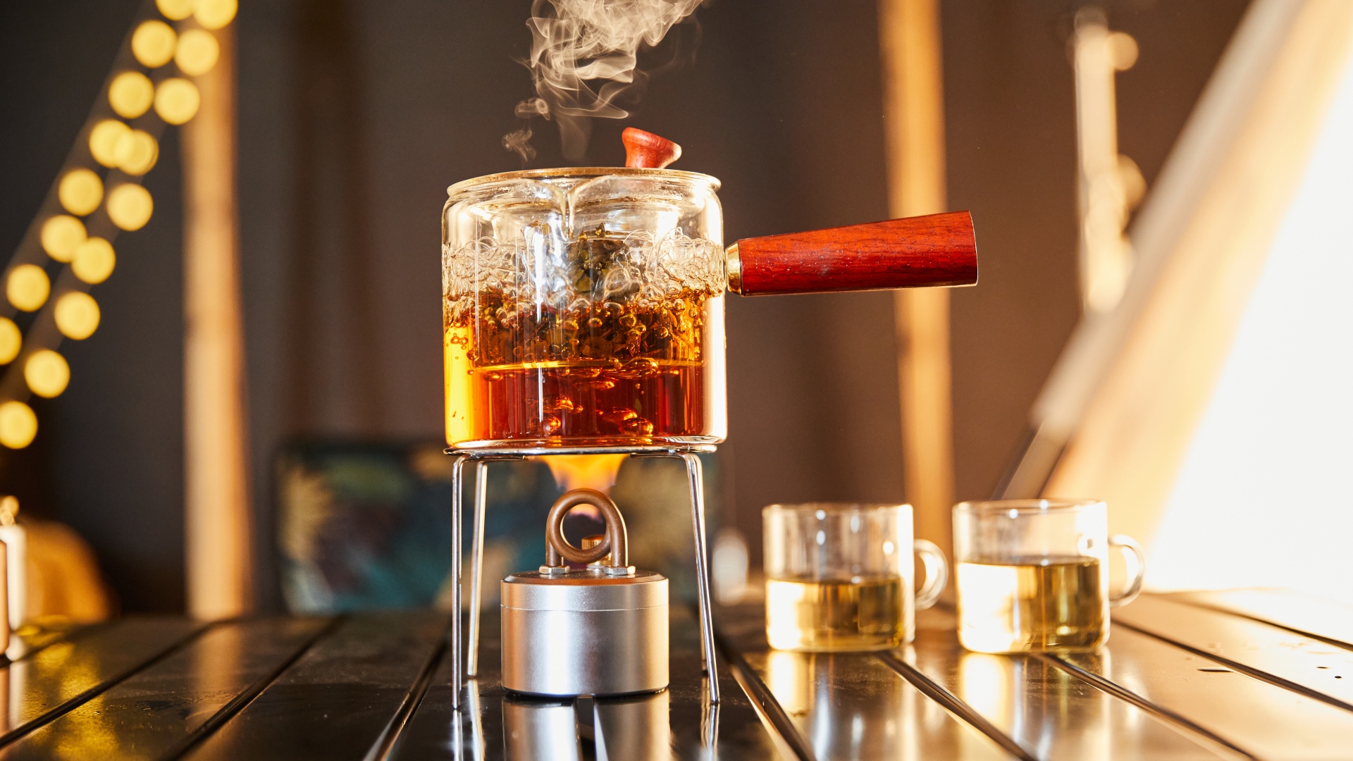 Amazon.com: Gexdes Portable Mini Alcohol Camping Stove - Foldable