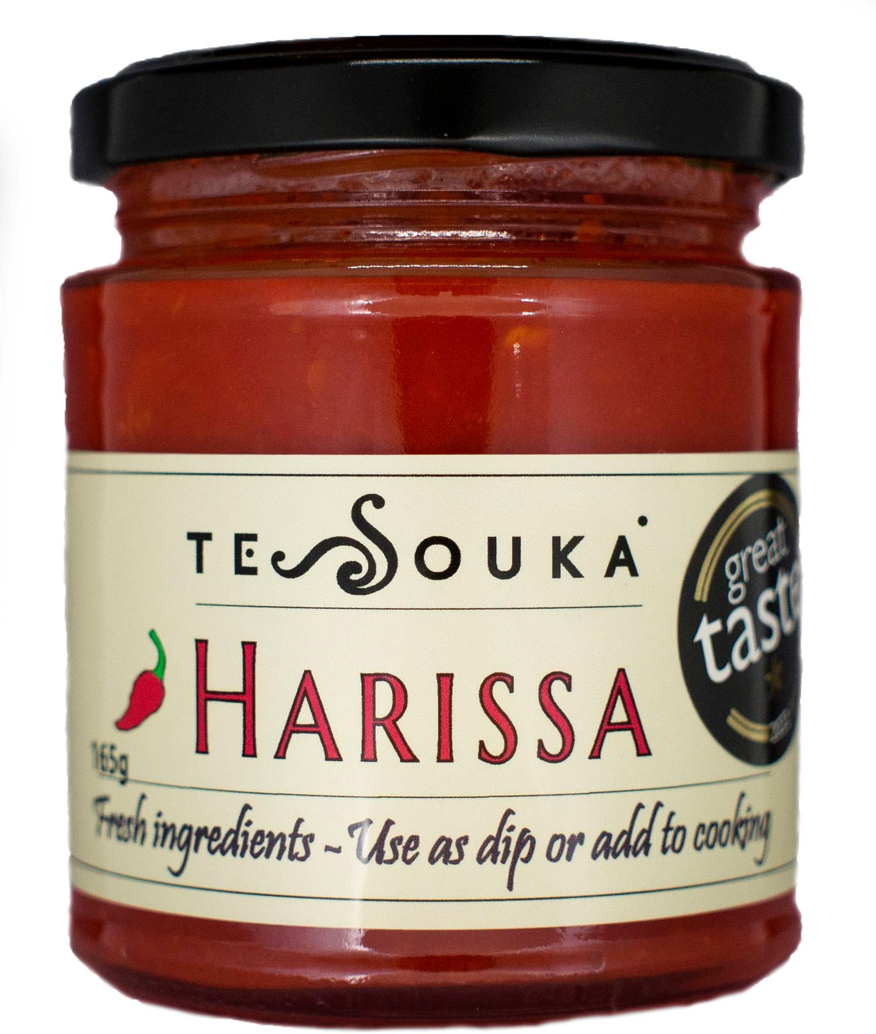 Authentic Moroccan Harissa (Paste)- Made from Fresh Ingredients 165g