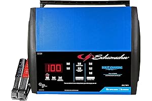 Schumacher Electric SC1304 Fully Automatic Rapid Battery Charger and Maintainer