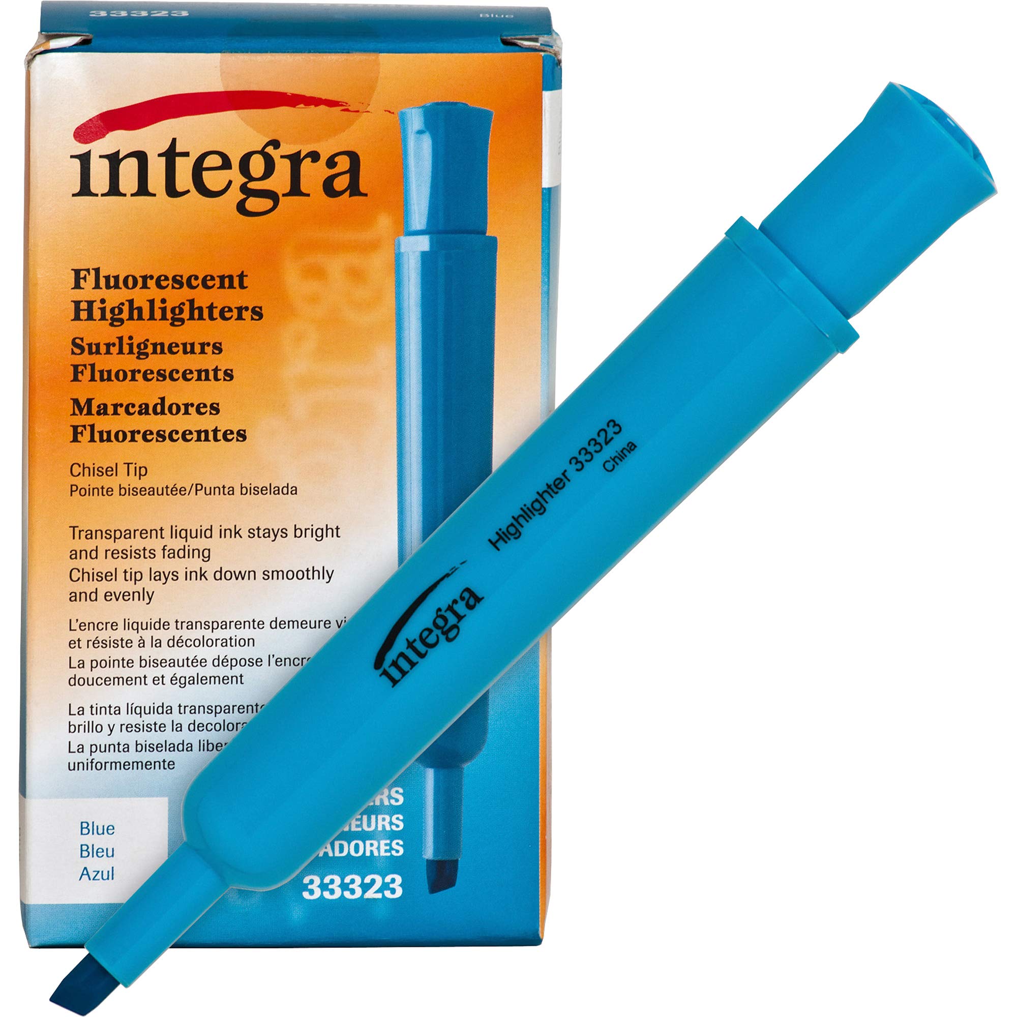 Amazon.com : Integra Desk Highlighter, Chisel Tip